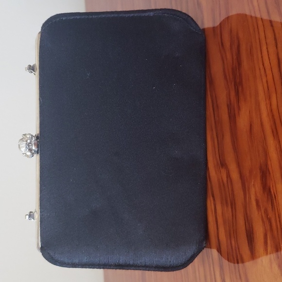 Evening/ Party Black Mini Handbag. - Picture 6 of 14